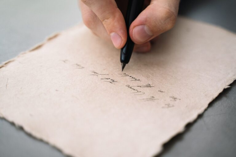 handwriting